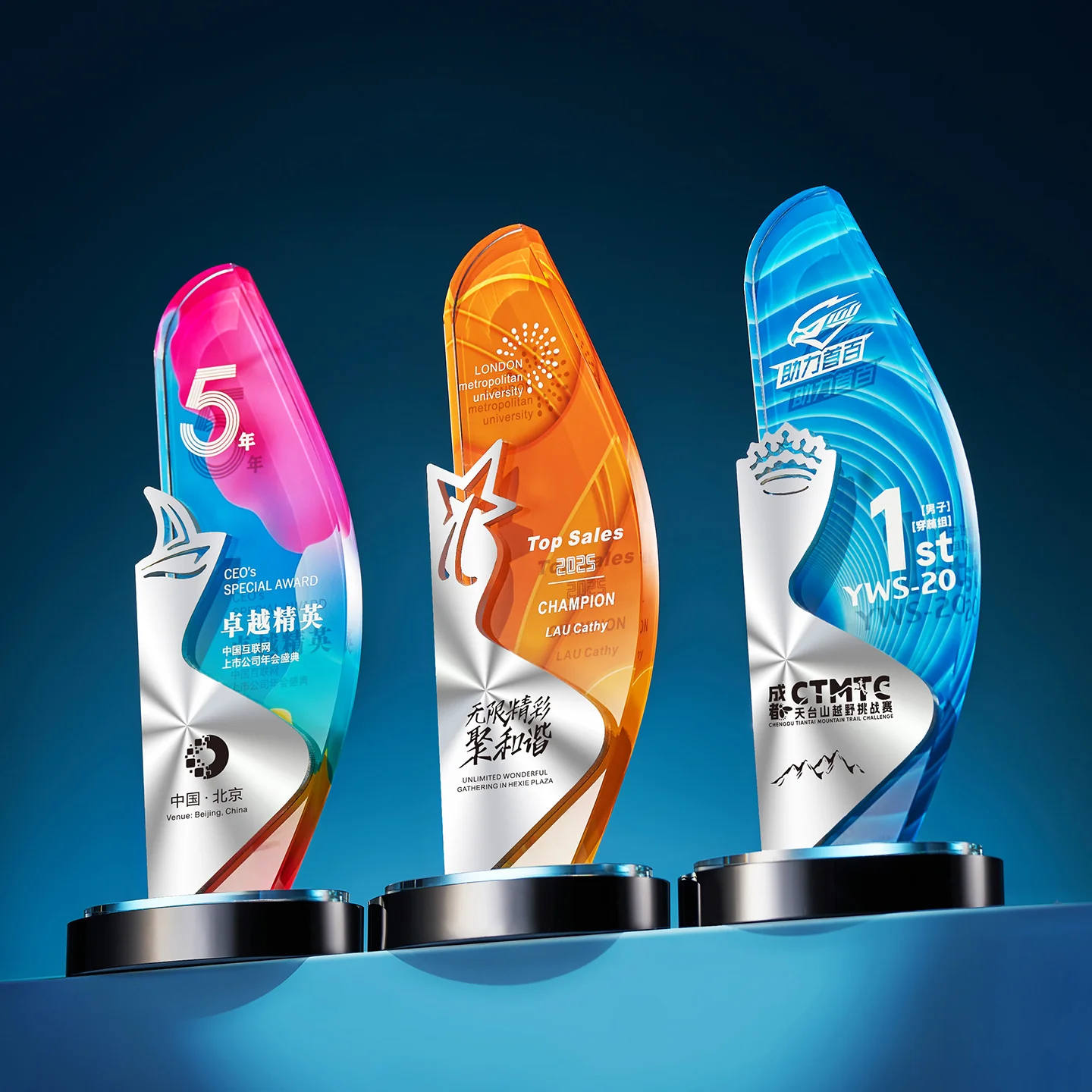 product new product colorful customized gift crystal souvenir crafts trophy-9