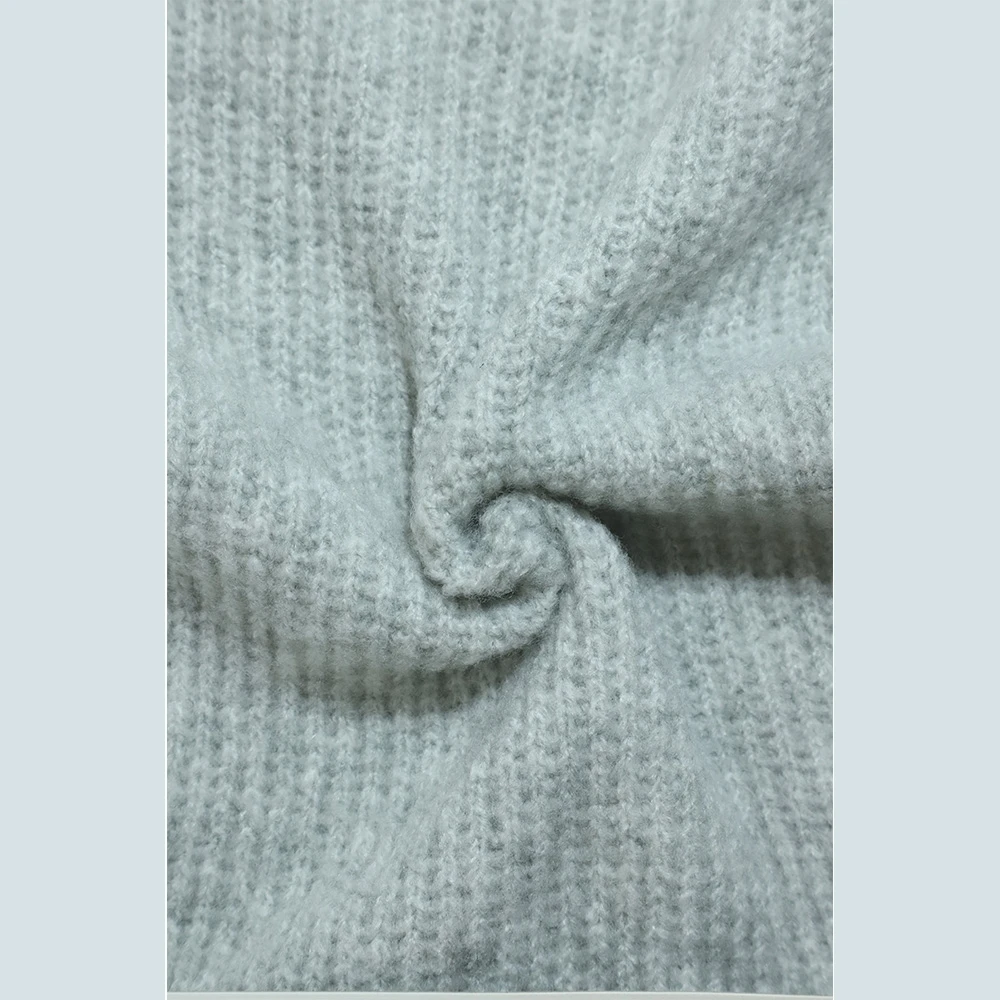 Custom Blended Brush Yarn 36acrylic 36viscose 24polyester 4spandex