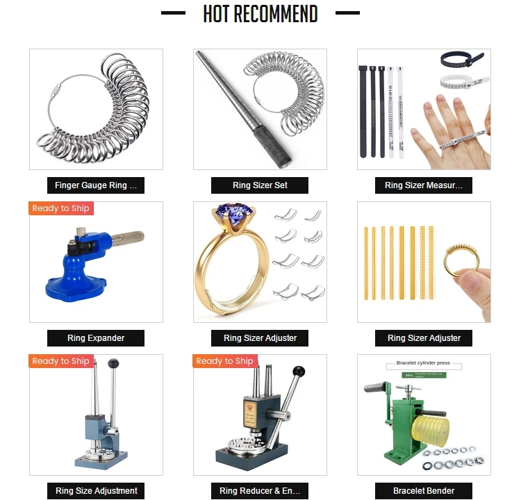 Promotional Custom Logo Us/uk/eu Ring Sizer Finger Gauge Measure Ruler