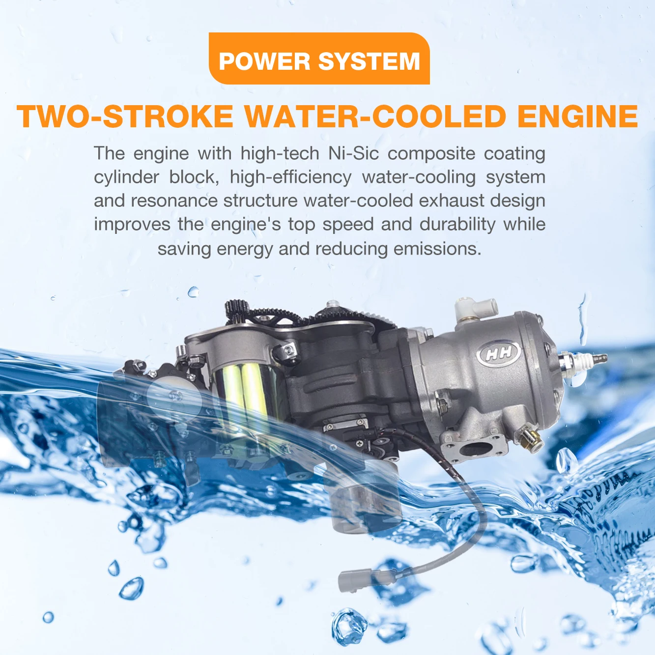 Petrol Engine Powered Motor JetBoard Jet Full Carbon Fiber Jetsurfing Surfboard Body Micro-Wave Lake Fly Dynamic Ski Surf Board