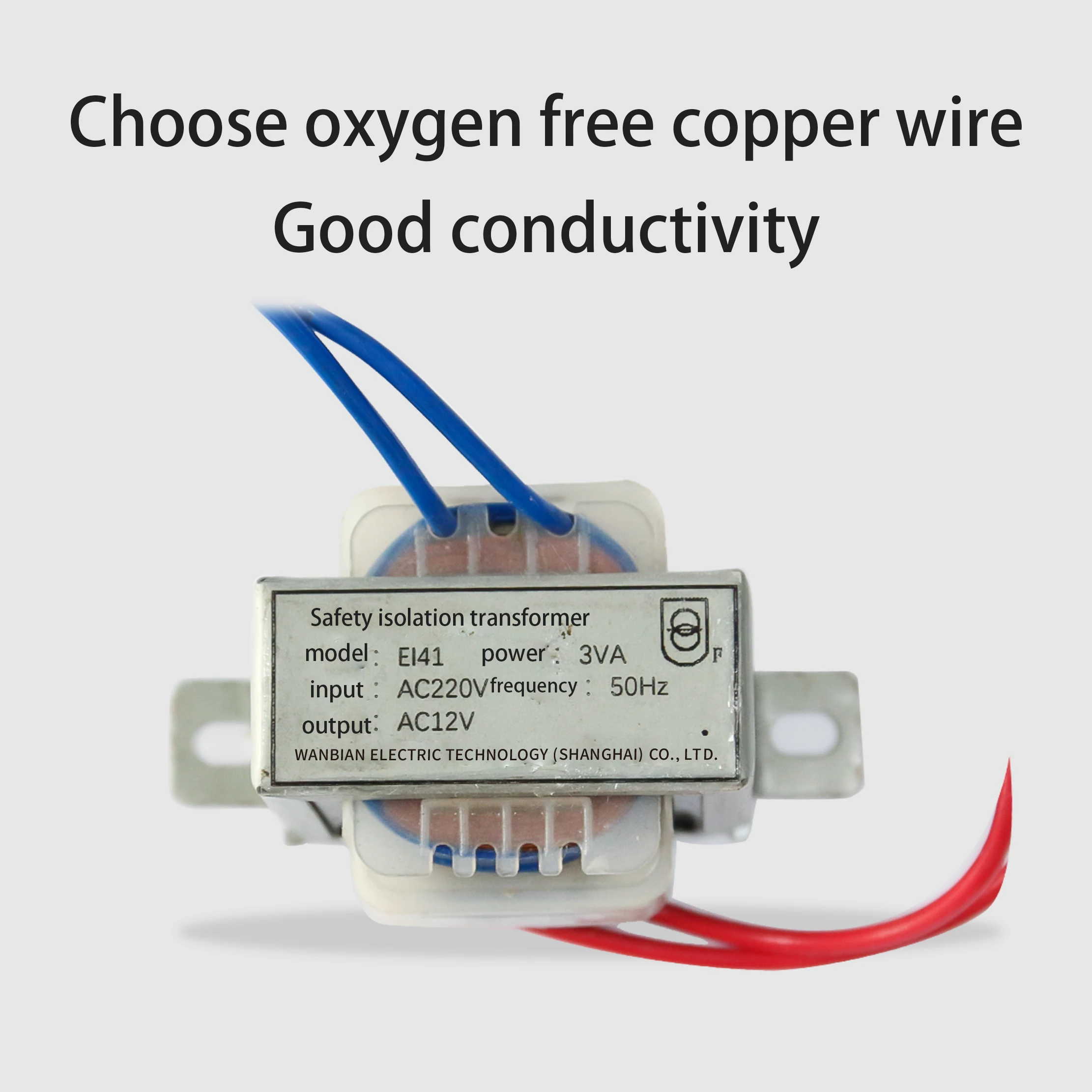 EI 26-Pin Power Transformer 12V DC Single-Phase Isolation Low-Frequency Transformer with 220V/110V Input Various Applications
