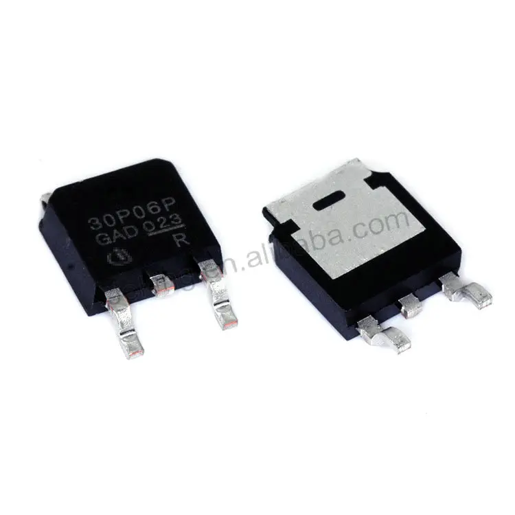 
 Jeking Transistors MOSFET P-CH 60V 30A SPD30P06PG TO-252 IC 30P06P  