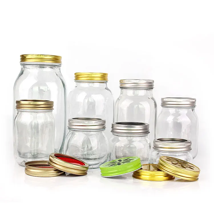 Buy Wholesale China Wholesale Glass Storage Jar With Metal Airtight Lid  12oz Glass Jam Jars 350ml Glass Jelly Bottles & Glass Jars at USD 0.36