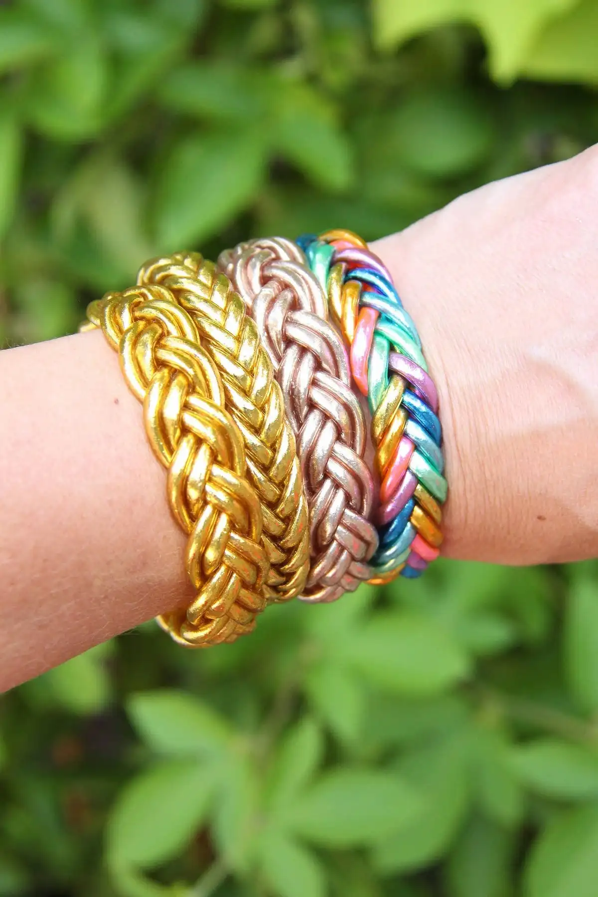 Braided Thai Buddhist Temple Bracelets Rainbow Or Gold Buy Braided