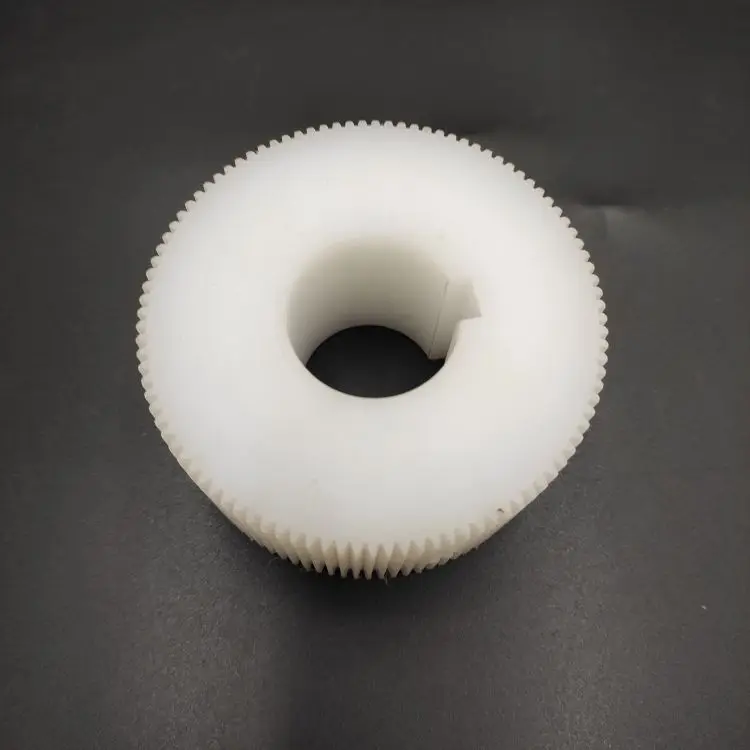 Custom CNC Machining Pa6 Gf30 Gear Wheel Parts for Industrial Equipment,machining Parts
