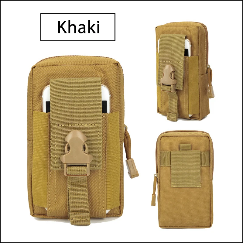 Portable Waist Bag Molle Tactical Pouch Molle Travel Wallet Passport ...
