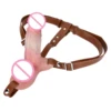 ceinture marron-peau