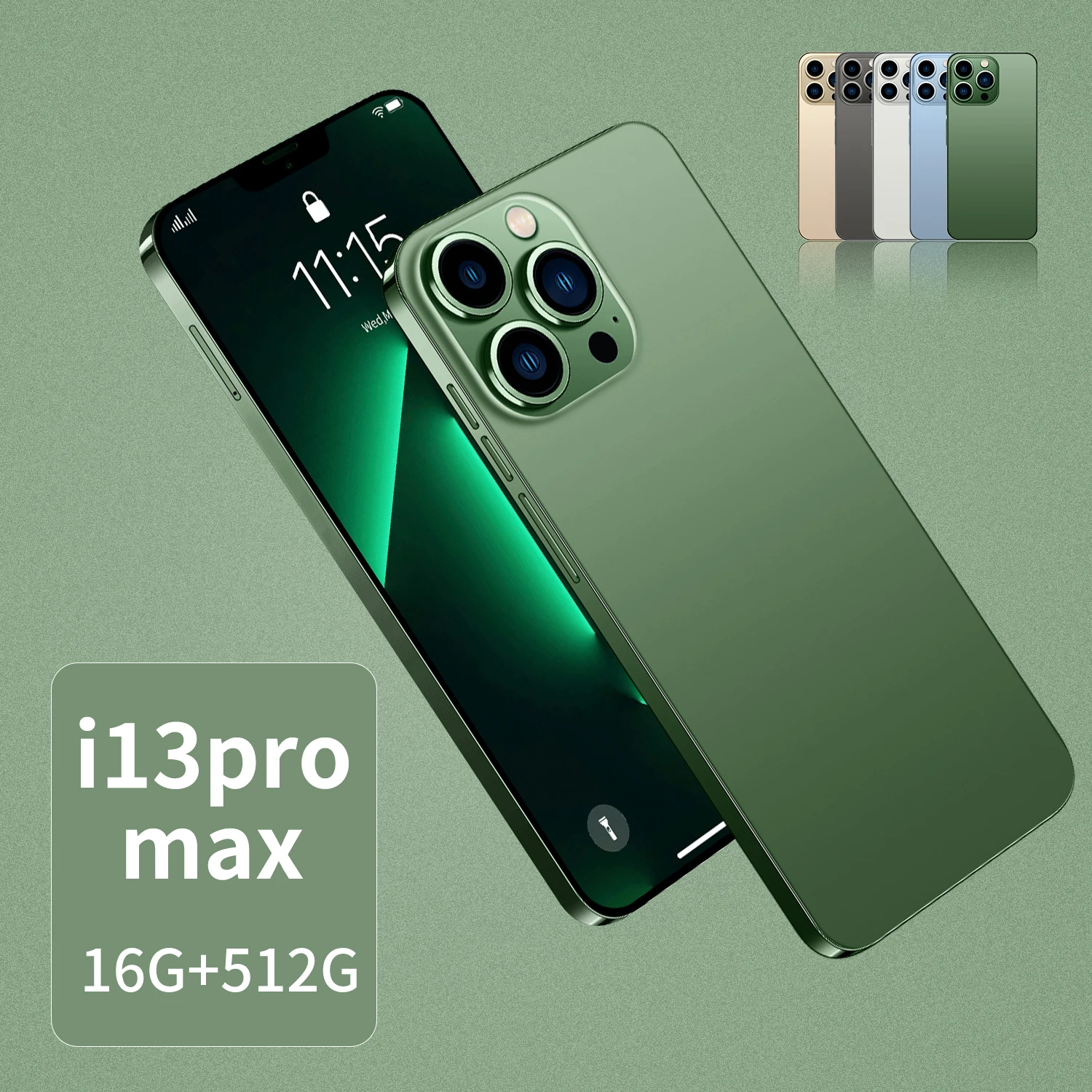 Green I13promax Smartphone 4ram64rom