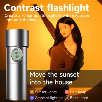 M10 SIDANDE Videography Flashlight Zoomable Photography Fill Light Ambient Light for Photography and Video Shooting SIDANDE 2026 detail image