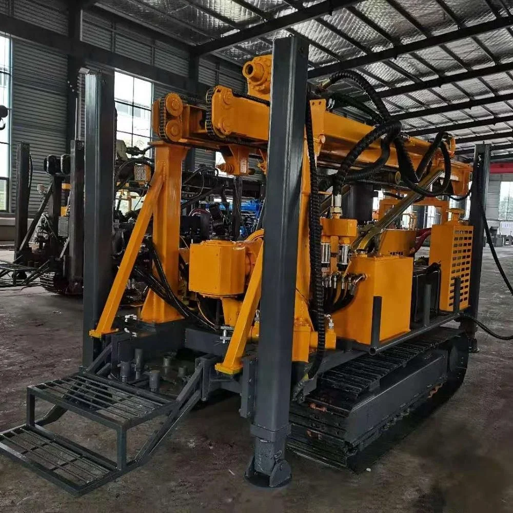 
 water well mining machinery crawler drilling rig for sale rock driller