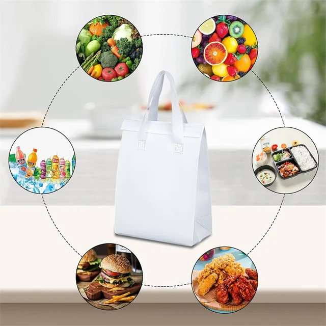 Custom  Insulated Take Away Bags Bulk Thermal Take Out Bag Thermal Insulation Food Bag Insulation Cooler Bags Disposable