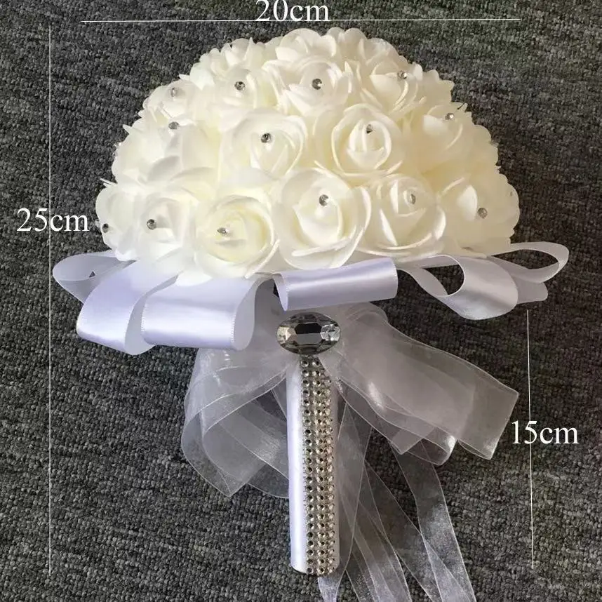 Ramos De Boda De Cristal Artificial,Ramo De Flores Salvajes Para Novia,Gran  Oferta - Buy Novia Flor Ramo,De Boda.,De Plástico De La Flor Ramo Product  on Alibaba.com