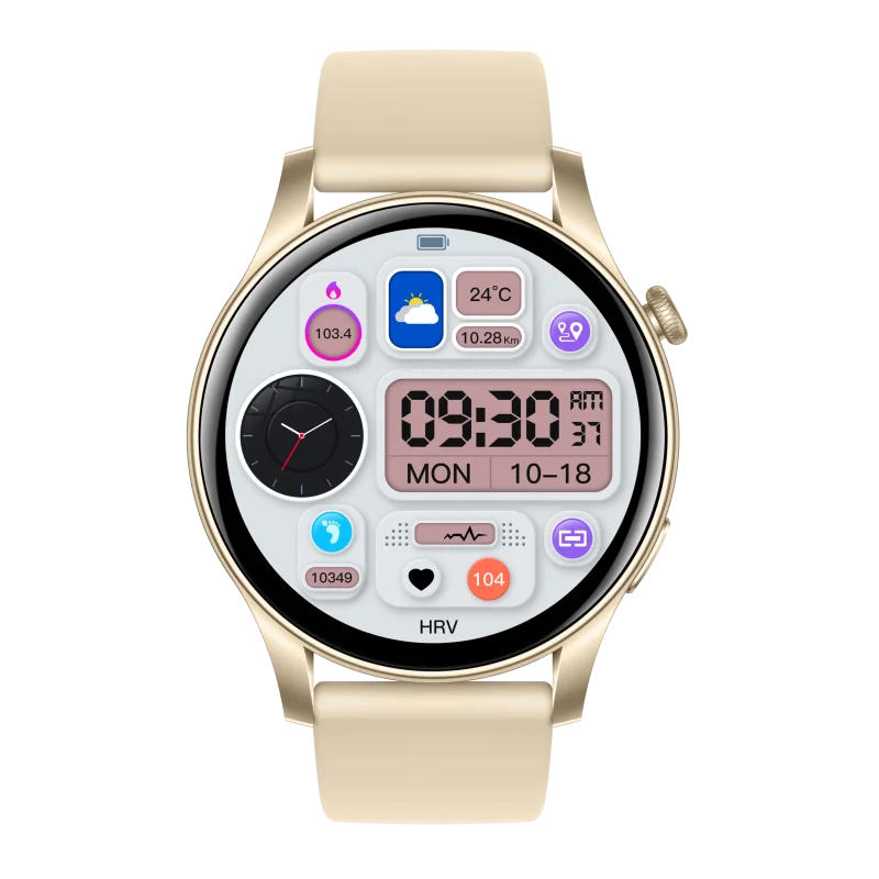HD Touchscreen Smartwatches for Women and Men 120 Sports Modes Heart Rate and Sleep Monitor Compatible with iPhone Android