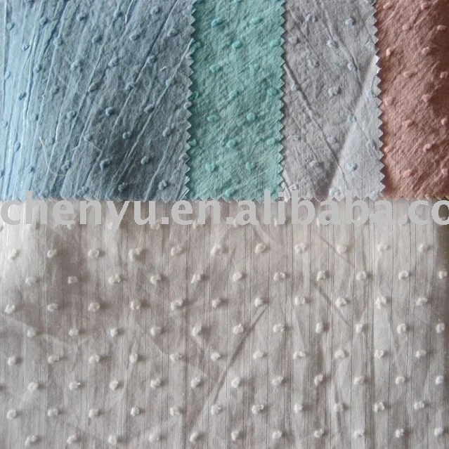 Cotton Lurex Swiss Dot Fabric