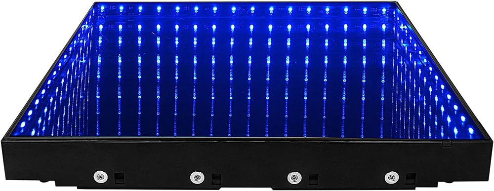 Top Removable Wired 3d Infinity Mirror Lighted Led Dance Floor for Wedding Party Stage