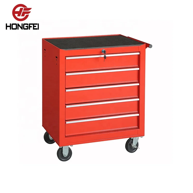 Hongfei new desgin cheap tool box with wheels and handle Products