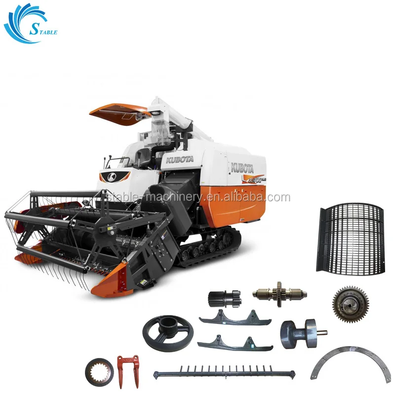 Kubota  Combine Harvester Part Plate Dc70 Frame Tension Assembly Auger Flight