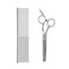 white-1 combs+1 Tooth Scissor