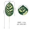 Yellow peacock leaves