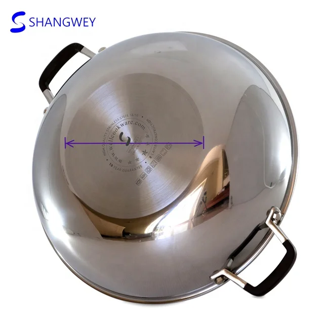 Energy Saved Honeycomb Hybrid Grill Pattern Cookware Set Wok Pan Made in Korea With Pot Lid