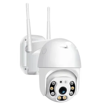 Icsee 2mp 4mp 8mp Mini 1080P WIFI CCTV Camera PTZ RJ45 P2p Home Smart Wireless Outdoor PTZ IP Surveillance Network Camera