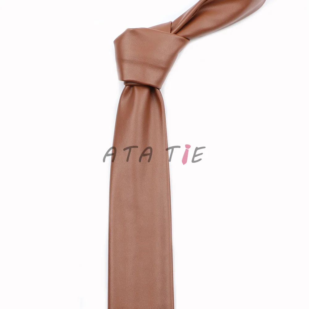 leather neck ties