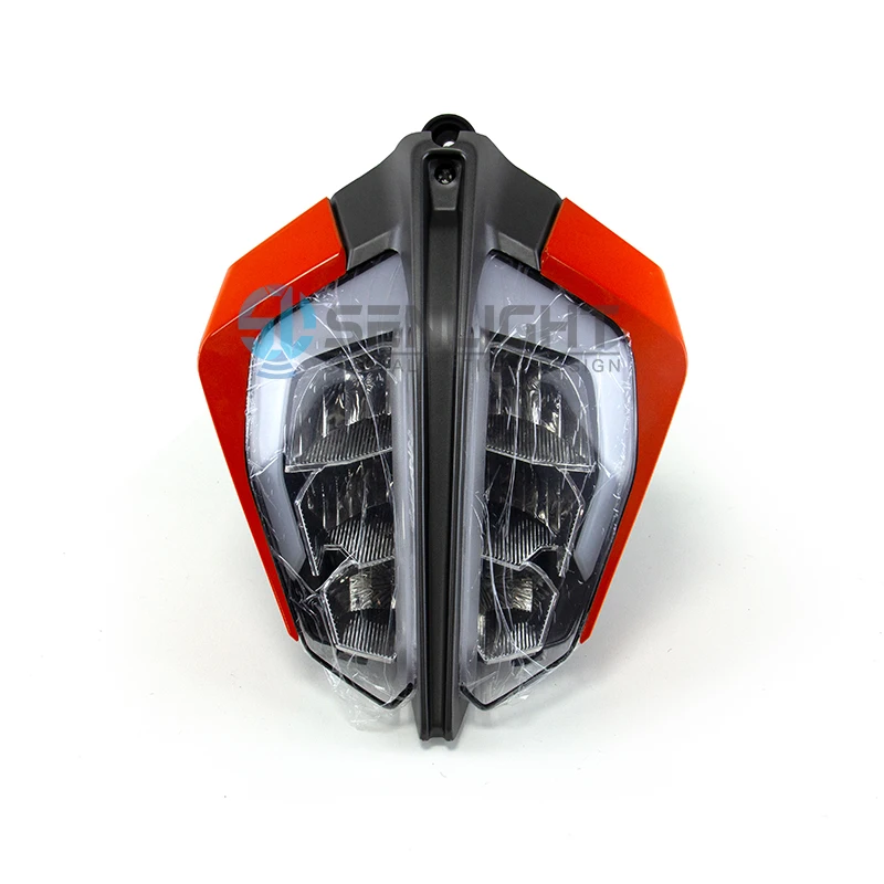 Headlight Assembly Motorcycle Headlamp Shell Abs Plastic For Duke 390