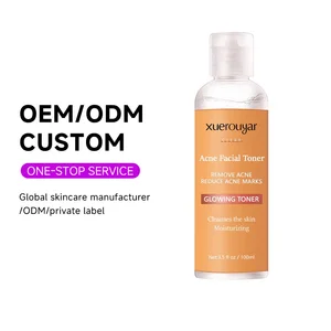 OEM Anti-allergy Glowing Repairing Remove Reduce Acne Marks Care Salicylic Acid Facial Toner Clean Skin Moisturizing Face Serum