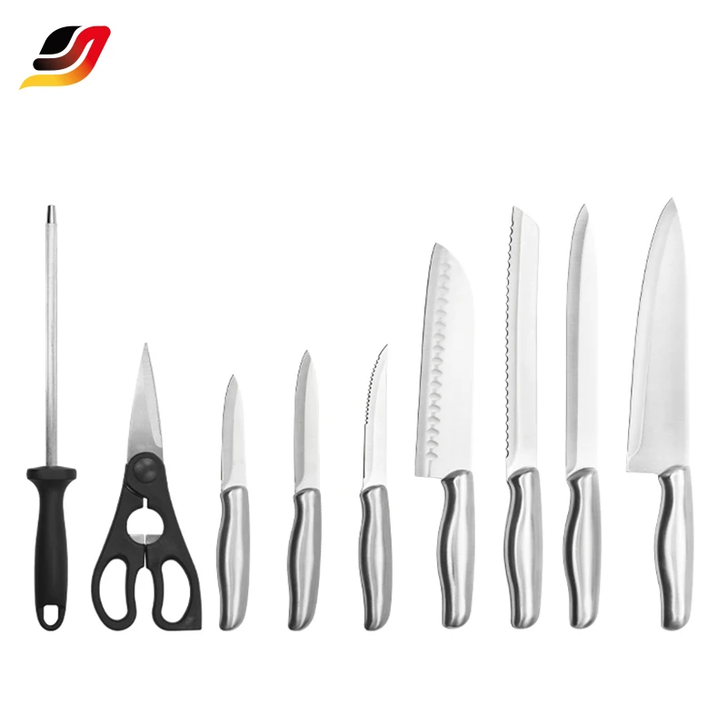HOT SALE 13 PCS KITCHEN KNIFE WITH WOODEN BLOCK KITCHEN KNIFE SET