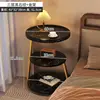 [Amélioration de la qualité] Motif marbre noir à trois couches - Cadre doré