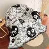 Yarn-dyed - Black and white coal balls