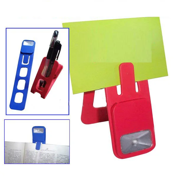 Flexible Foldable Clip on Book Read Light Multiusage LED Reading Lamp With Bookmark for Reader Kindle
