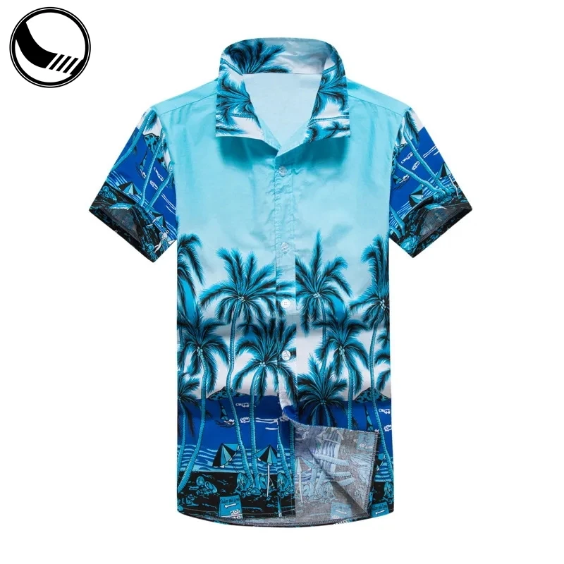 Hawaiian Polo Shirt Party Custom Printed Button up Men Custom Hawaiian Shirt details