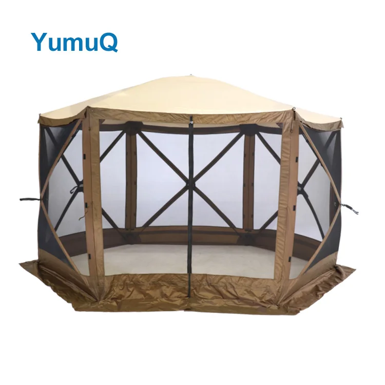 YumuQ All Seasons Portable Instant Easy Setup Pop up Alvantor Dome Starry Screen House Outdoor Camping Hub Tent