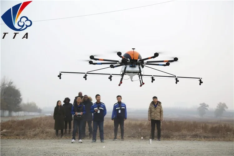 
 Самолёт для сельскохозяйственного опрыскивания TTA M6A pro 15 кг для камеры наблюдения за урожаями  