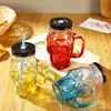 Yellow red green blue transparent