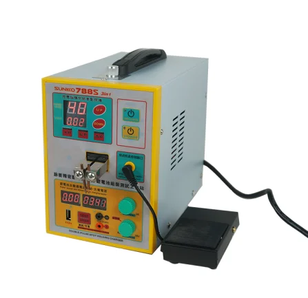 Hot Seller Sunkko 737g 1.5kw Intelligent Precision Pulse Welding 18650 Battery Spot Welder