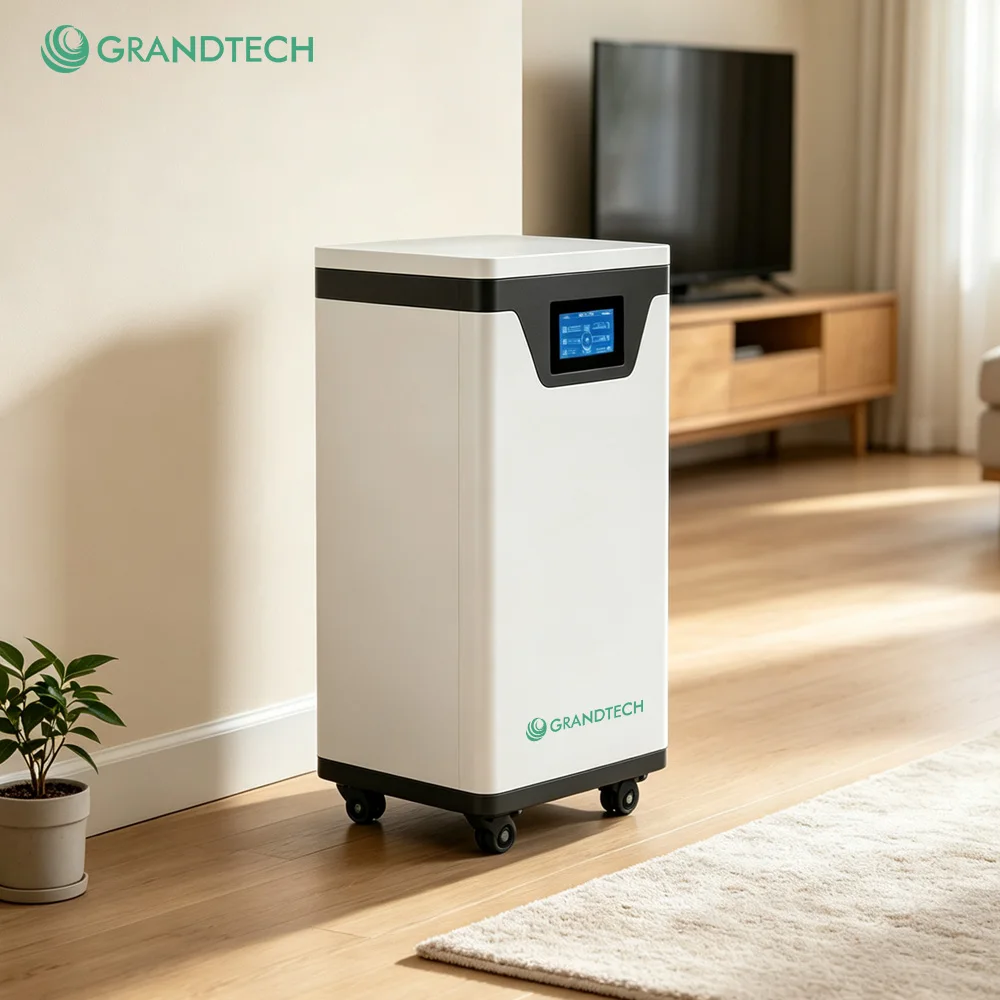 Grandtech Energy 51.2V 30Kwh 48V Solar Energy 30Kw Battery 48V 560ah Lithium Ion Battery Home Battery for Solar Power System