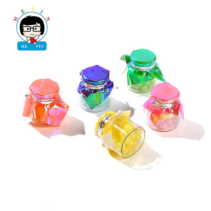 High Quality Pearl Shaped Pressed Tablet Candy Popular Colorful Hard Candy With Bottle
