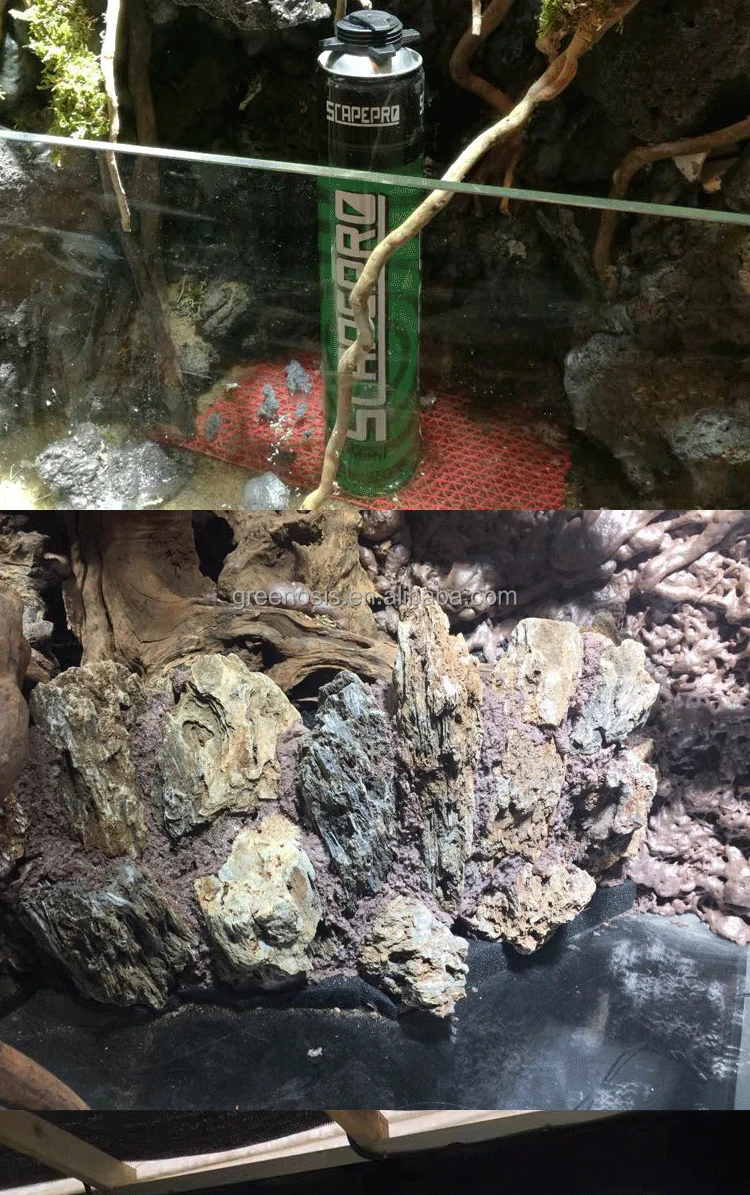Greenosis Aquarium Polyurethane Foam Adhesives For Aquascape Pu Foam