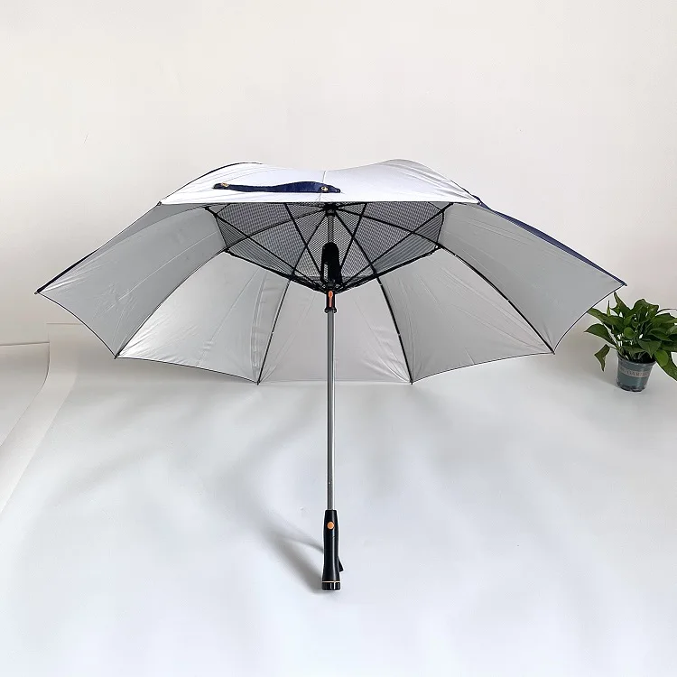 Smart Umbrella With Builtinfan And Water Spray Golf Umbrella For