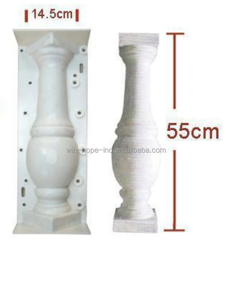 Pvc Hand Railing Mold China Mold Garden Railing Pillar Balcony Baluster Column Fence ...