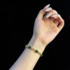 Green Zircon Bracelet