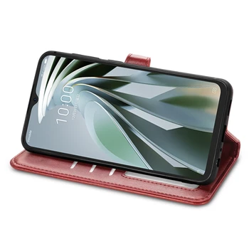 ZTE Libero 5G IV Retro Solid Color Buckle Leather Case