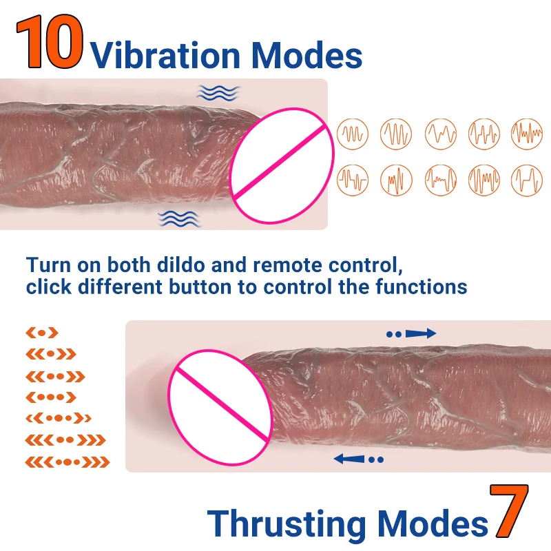 Remote Vibration Heated Rubber Pene 10.7inch Big Dildo Masturbators Juguetes Sexuales Dildos Toys Sex Adult for Women