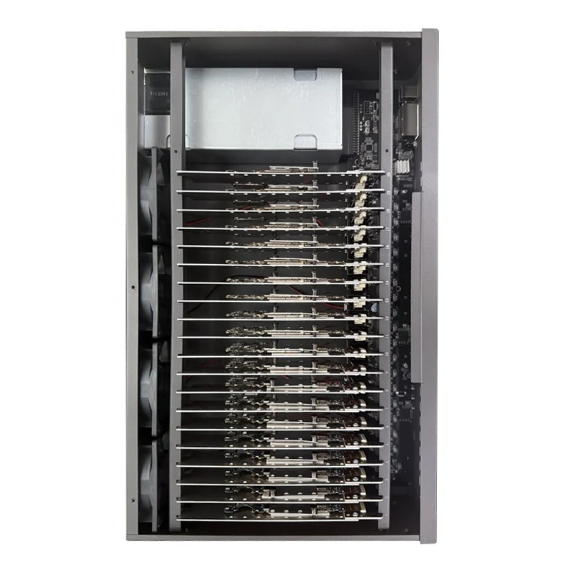 Smartphone Chassis Android Mobile Farming Motherboard Box 20 Phones Click Mobile Farm Motherboard Box Phone Farm System