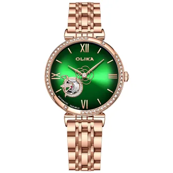 OMEN Customized Starry Sky Series Fashion Ladies Watch Stainless Steel Waterproof Women's Mechanical Watch Hangzhou Pointer