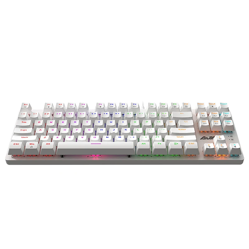 AJAZZ AK40 Wired Hot-Swap 87 Keys RGB Mechanical Gaming Keyboard