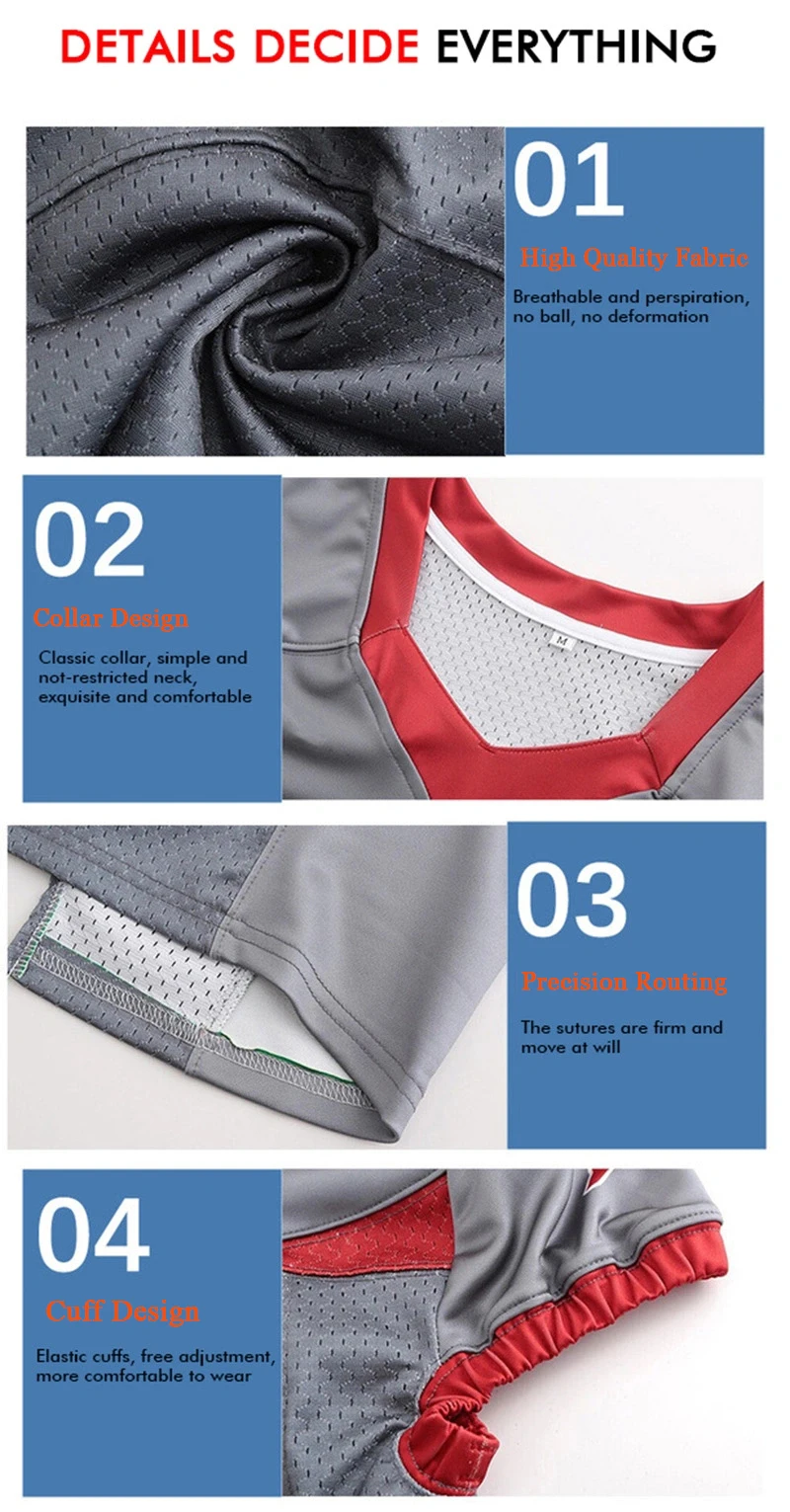 Practical Durable Football Practice Jerseys , Washable Soccer Jersey Numbers Printing