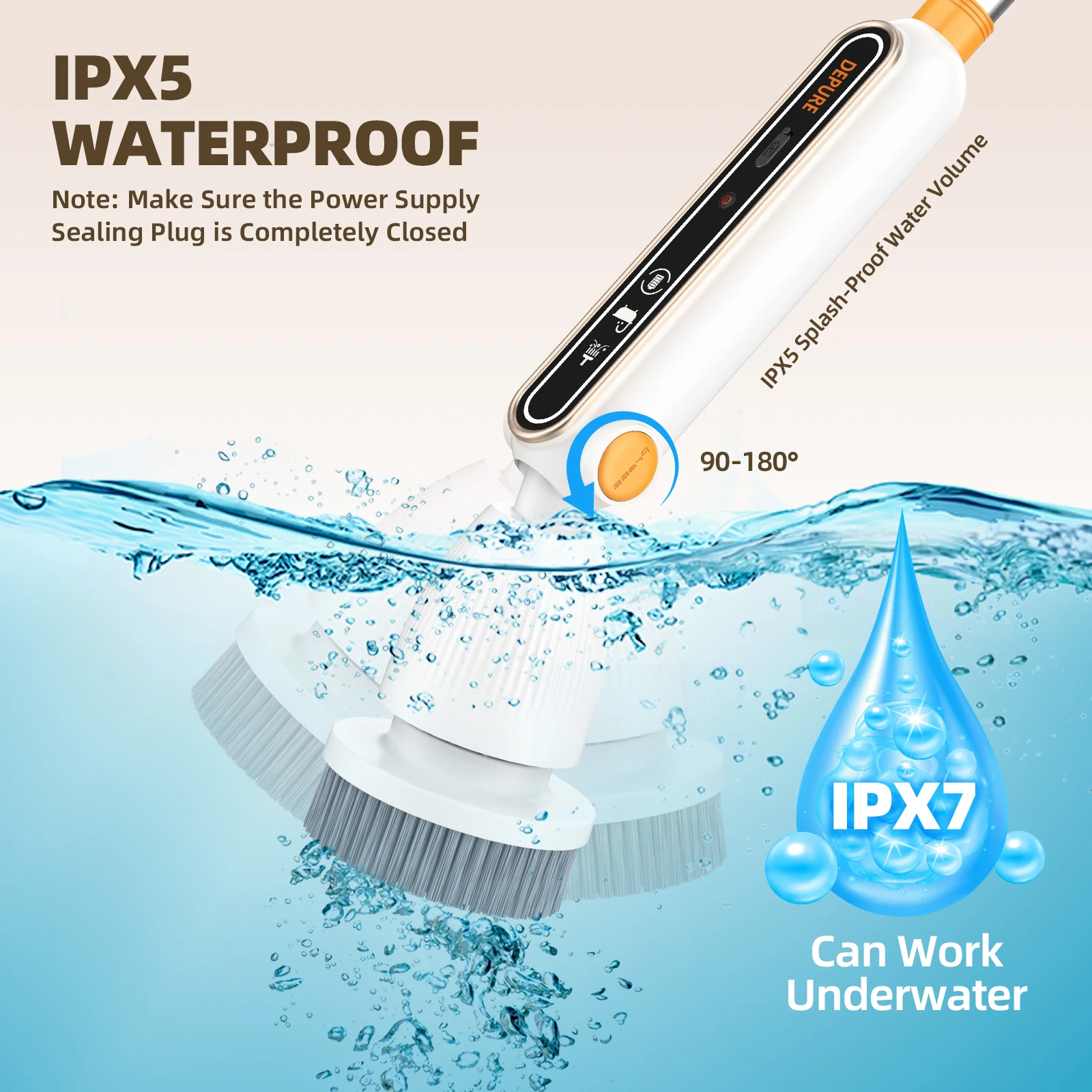 Ручной беспроводной автоматический скруббер